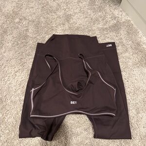 SET Active Brown and Pink Sport Body Set